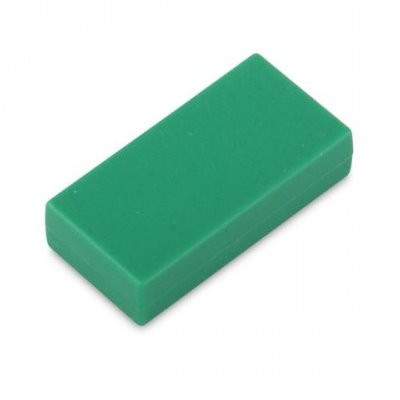 Quadermagnet 24,5x12,7x6,3 mm Nd grün